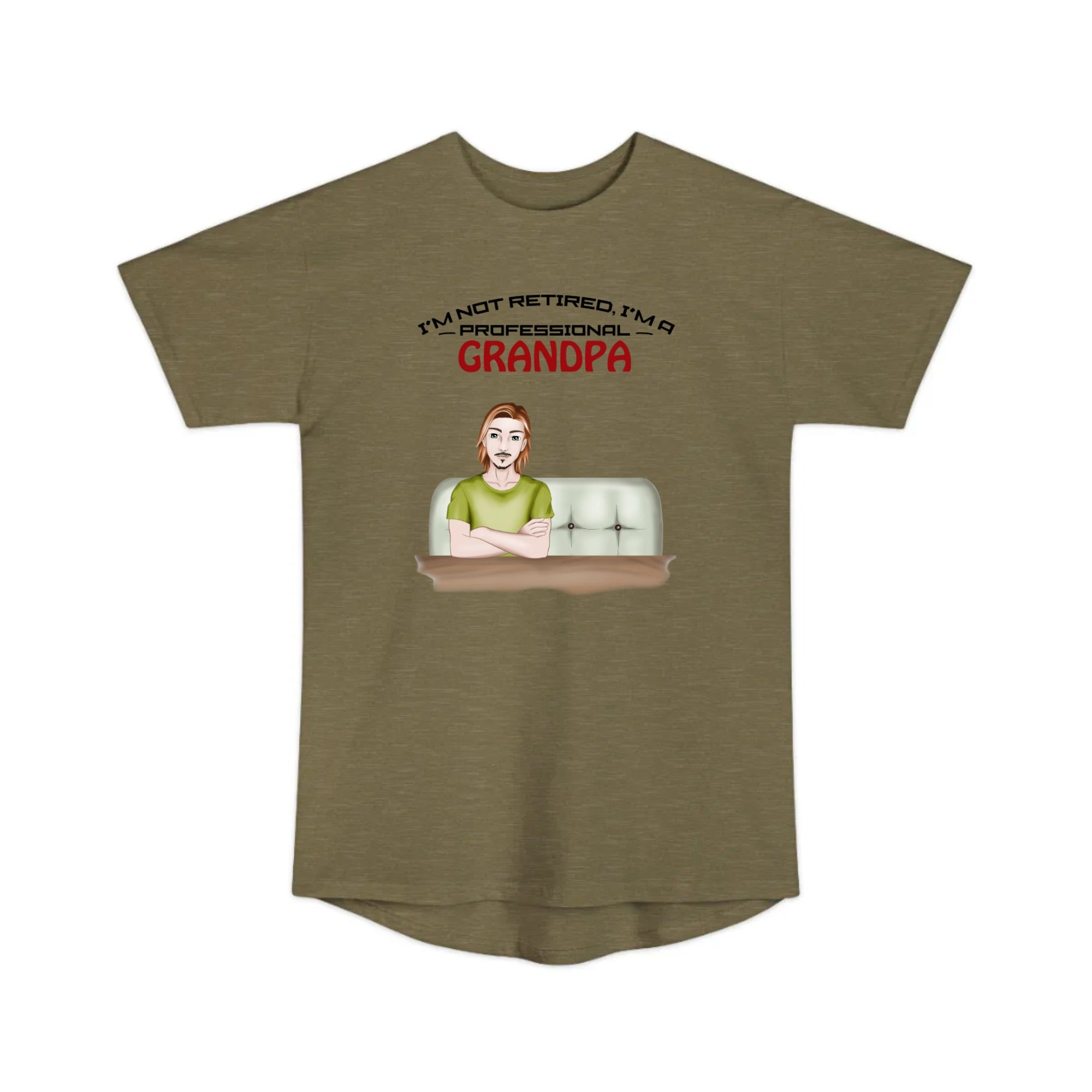 I'm not Retired, i'm a Professional Grandpa | Unisex Long Body Urban Tee